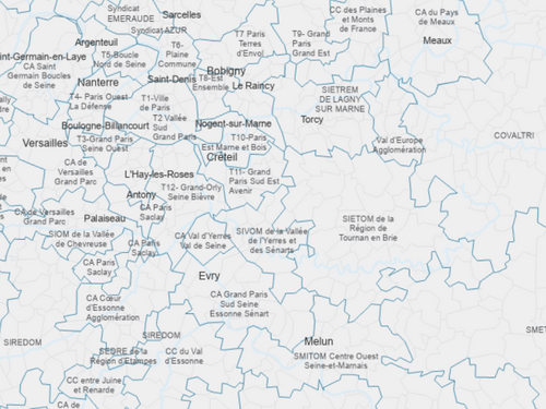 Organisation institutionnelle de la compétence déchets