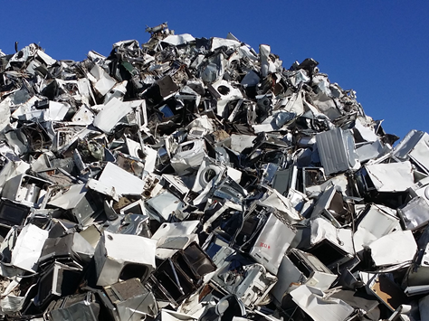 Déchets d’équipements électriques & électroniques : près de la moitié des déchets d’appareils captés