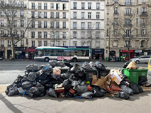 186 kg de déchets ménagers produits par seconde en Île-de-France