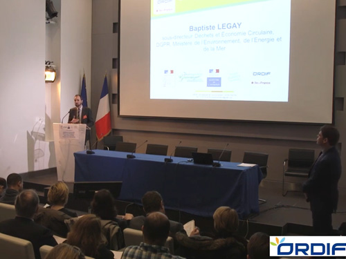 Administrations d'Île-de-France, des solutions pour vos déchet - B.Legay, Ministère de l'environnement
